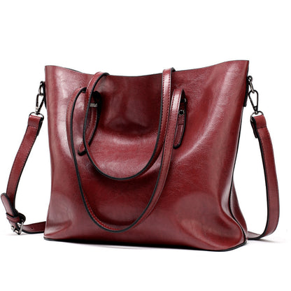 Euro Winter Shoulder Tote