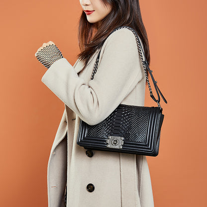 Retro Quilted Chain Bag