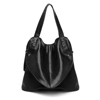 Smiley Soft Leather Handbag