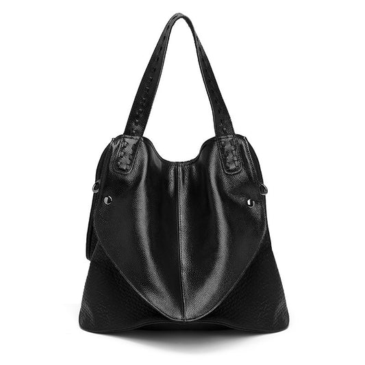 Smiley Soft Leather Handbag