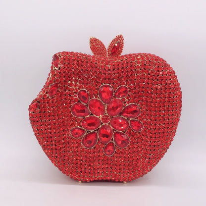 Apple Diamond Clutch