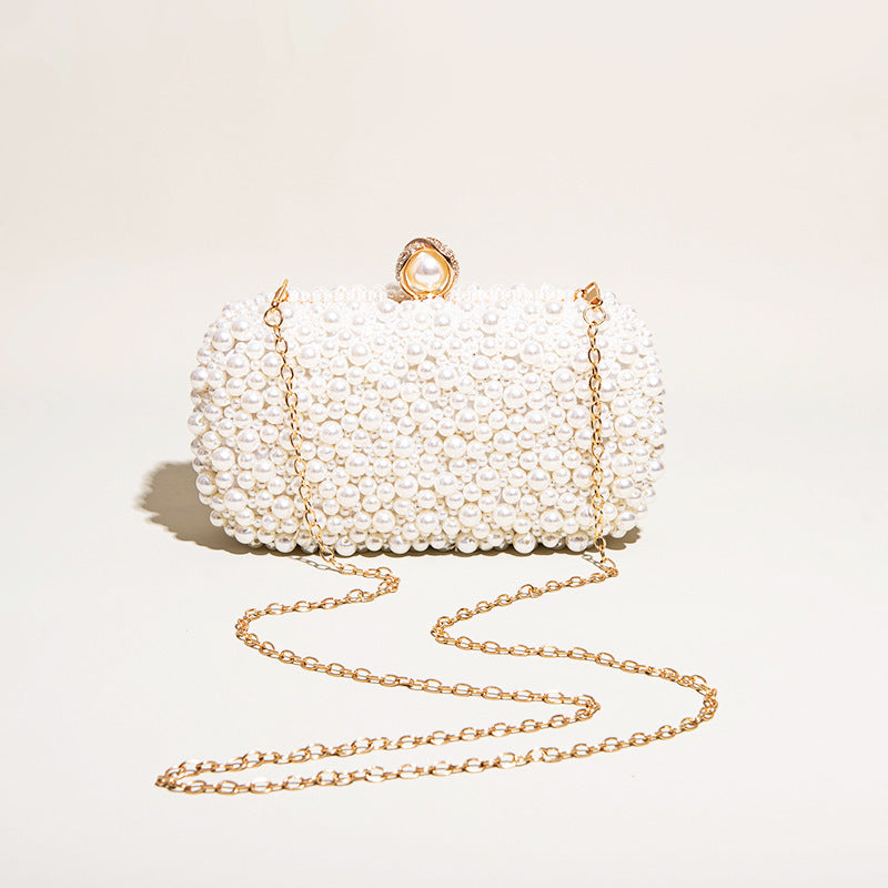 Elegant Pearl Dinner Clutch