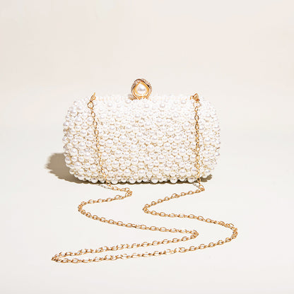 Elegant Pearl Dinner Clutch