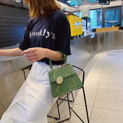 Western Chain Messenger Bag