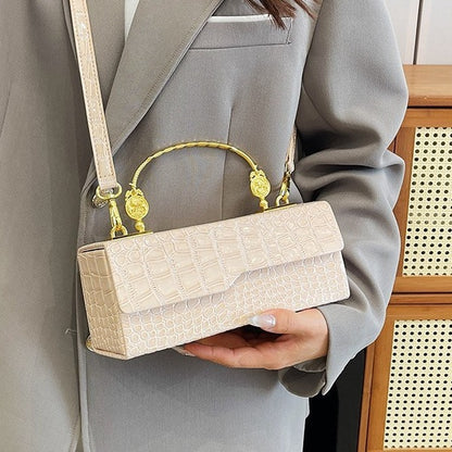 Lacquer Leather Mailman Bag