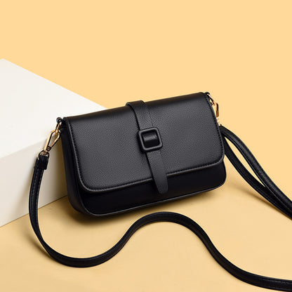 Solid Square Underarm Bag