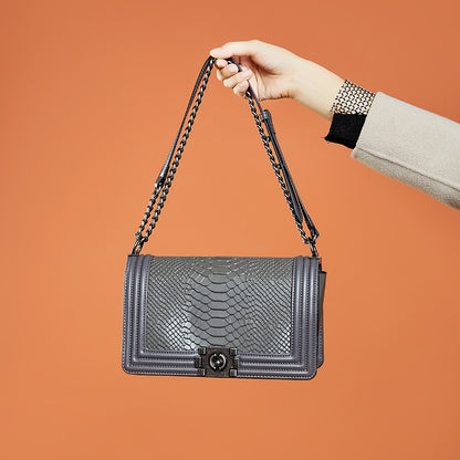 Retro Quilted Chain Bag