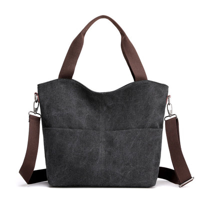 Casual Canvas Shoulder Bag