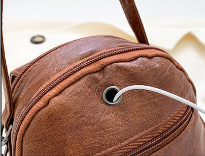 Women's Bag Single Shoulder Bag Large-capacity Pu Soft Leather Small Bag