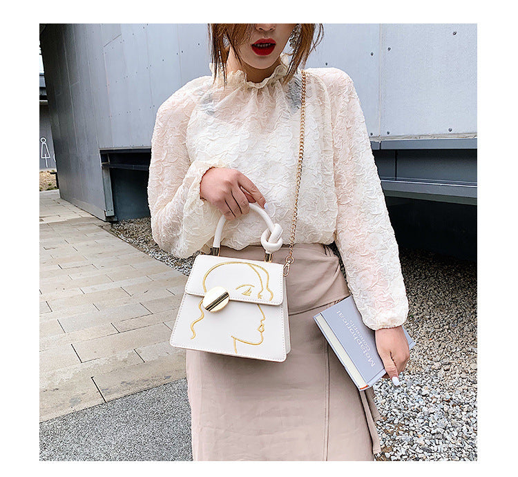 Western Chain Messenger Bag