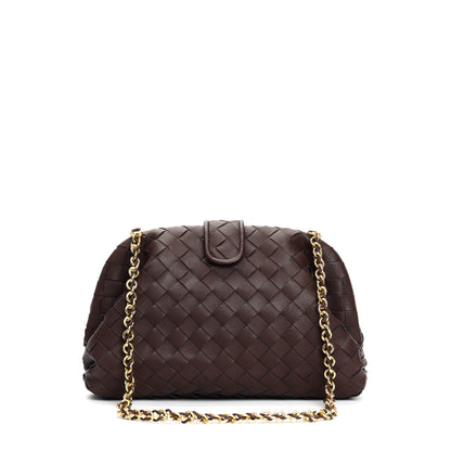 Woven Leather Square Bag