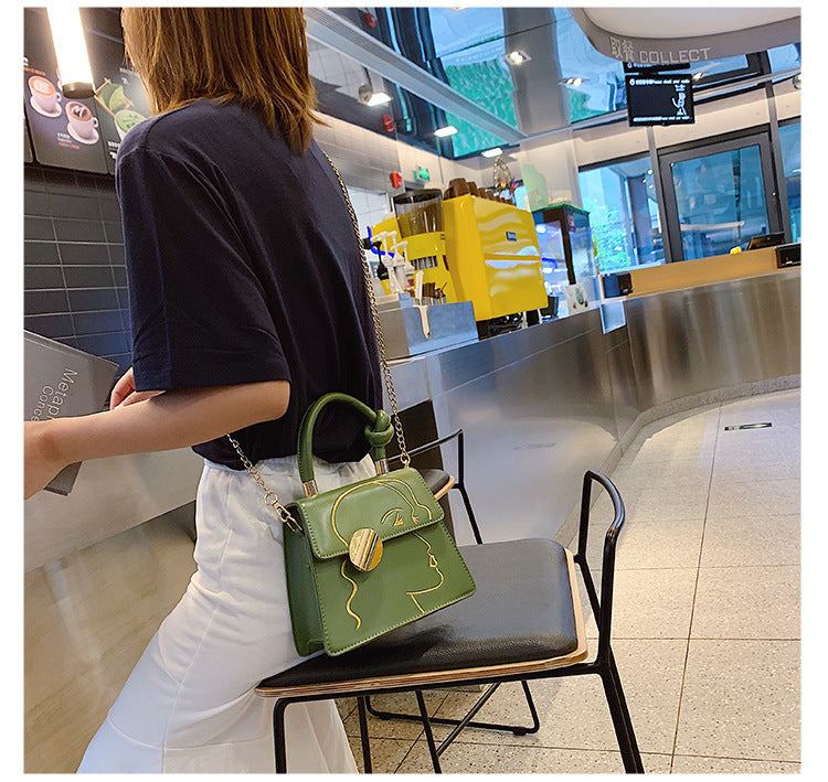 Western Chain Messenger Bag