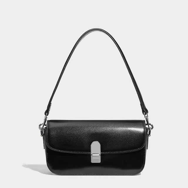 Denim Flap Underarm Bag