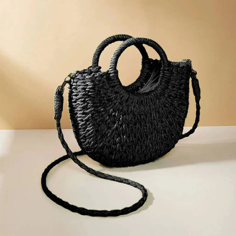 Woven Grass Beach Tote