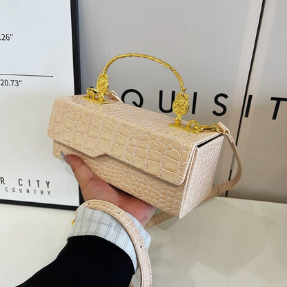 Lacquer Leather Mailman Bag