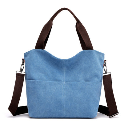 Casual Canvas Shoulder Bag