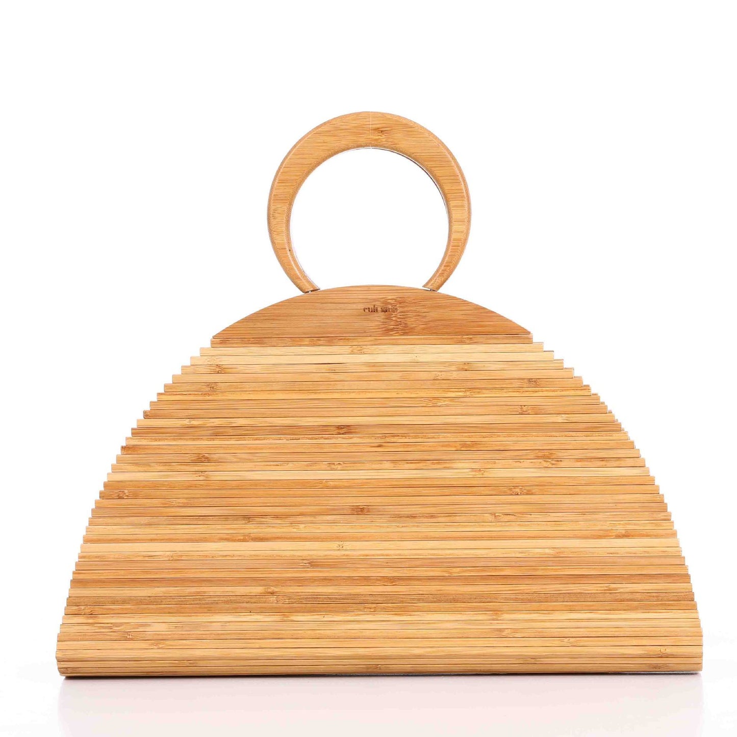 Natural Bamboo Handwoven Clutch
