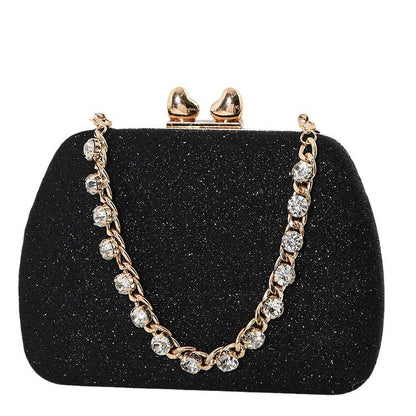 Sparkle Chain Square Bag