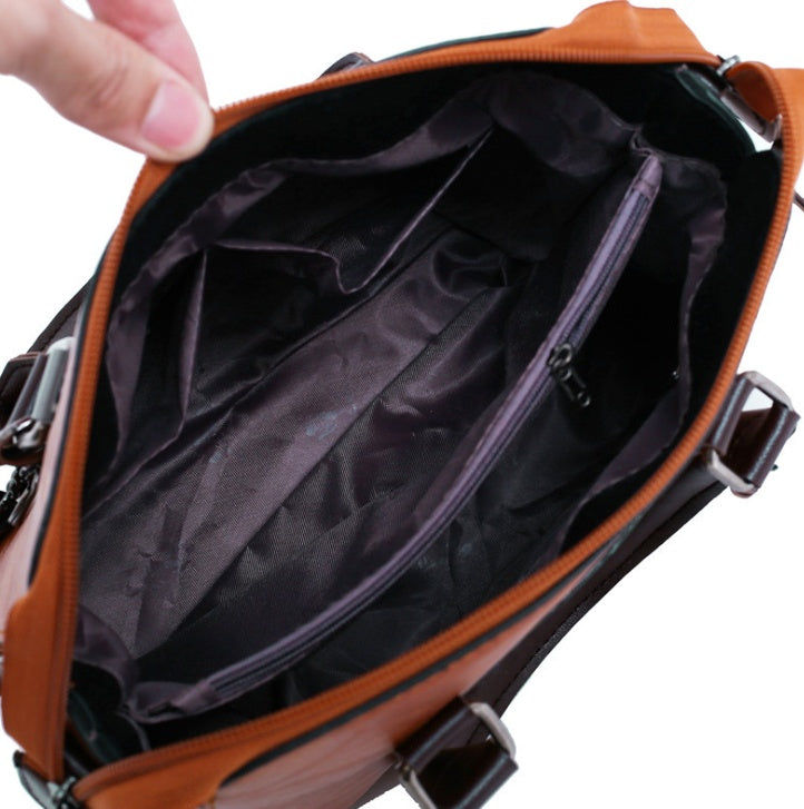 Wave Design Handbag Set