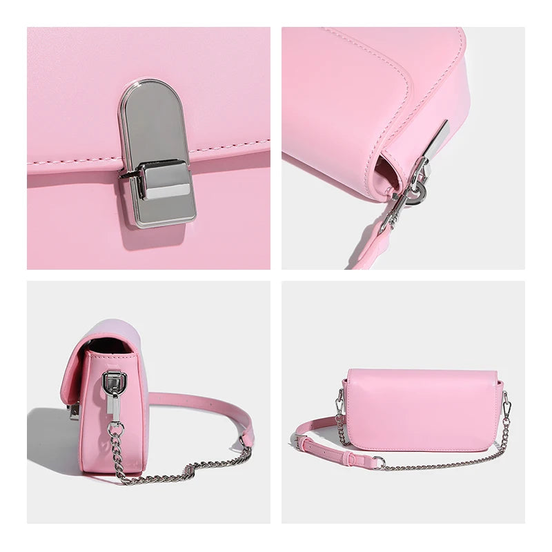 Denim Flap Underarm Bag