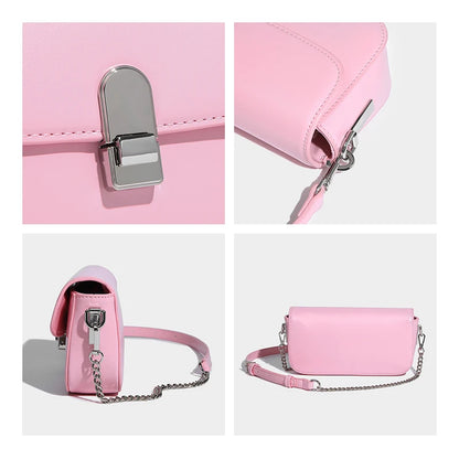 Denim Flap Underarm Bag