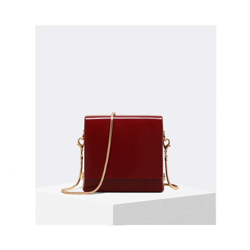 Pearl chain bag messenger bag