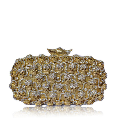 Diamond Studded Evening Clutch