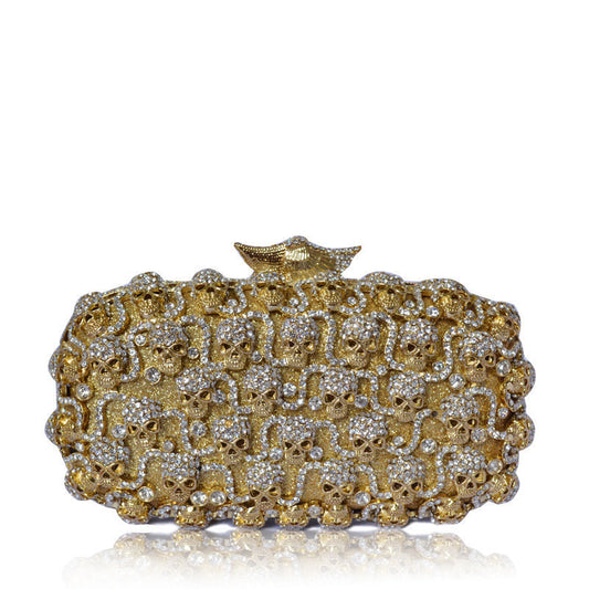 Diamond Studded Evening Clutch
