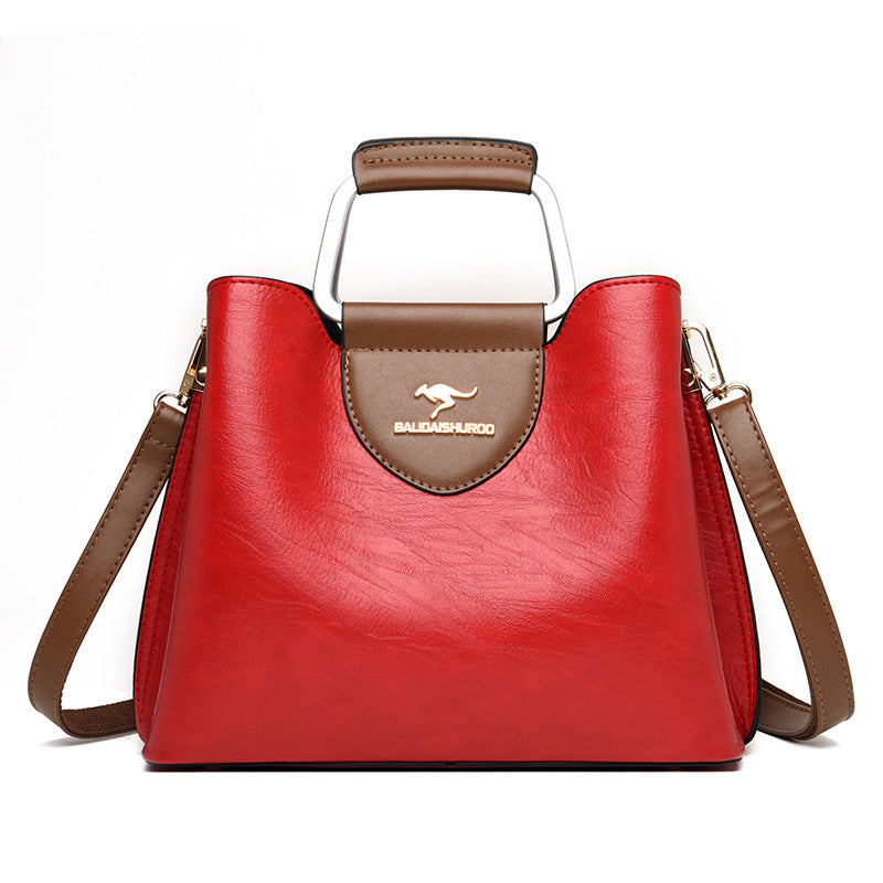 Kangaroo Leather Shoulder Bag