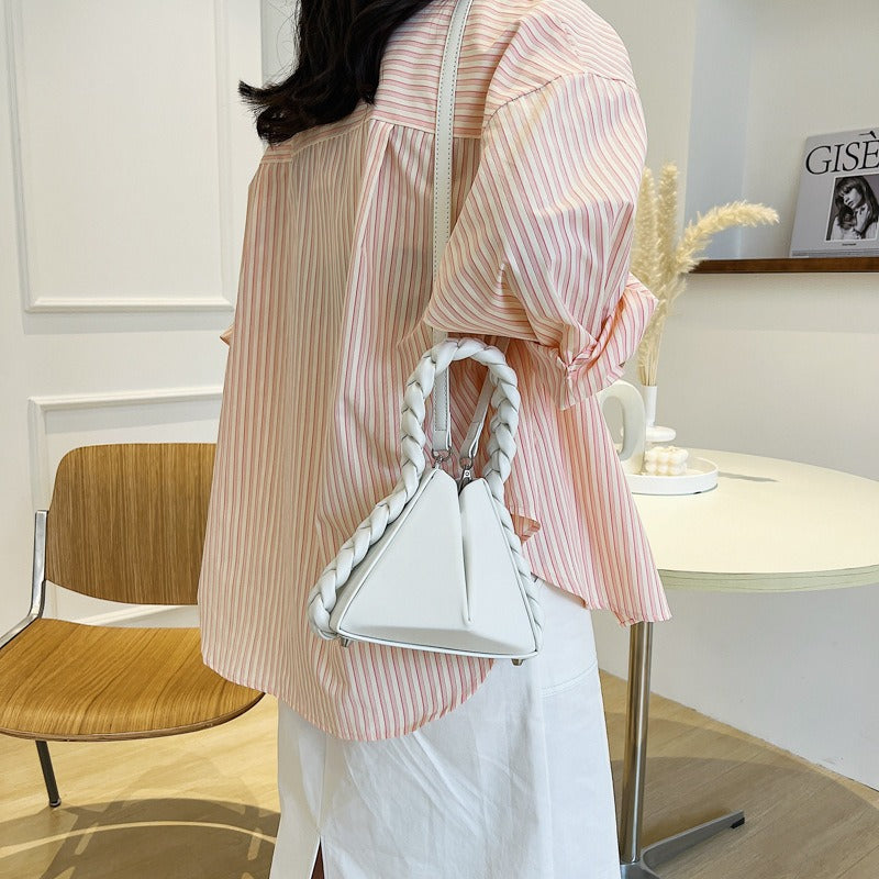 Geometric Twist Handbag