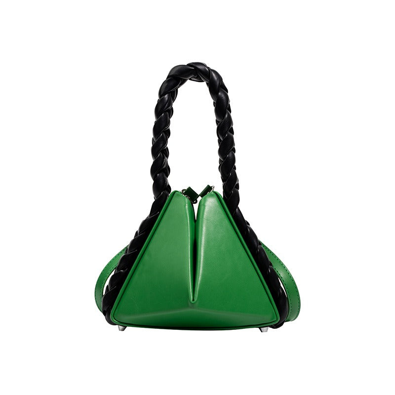 Geometric Twist Handbag