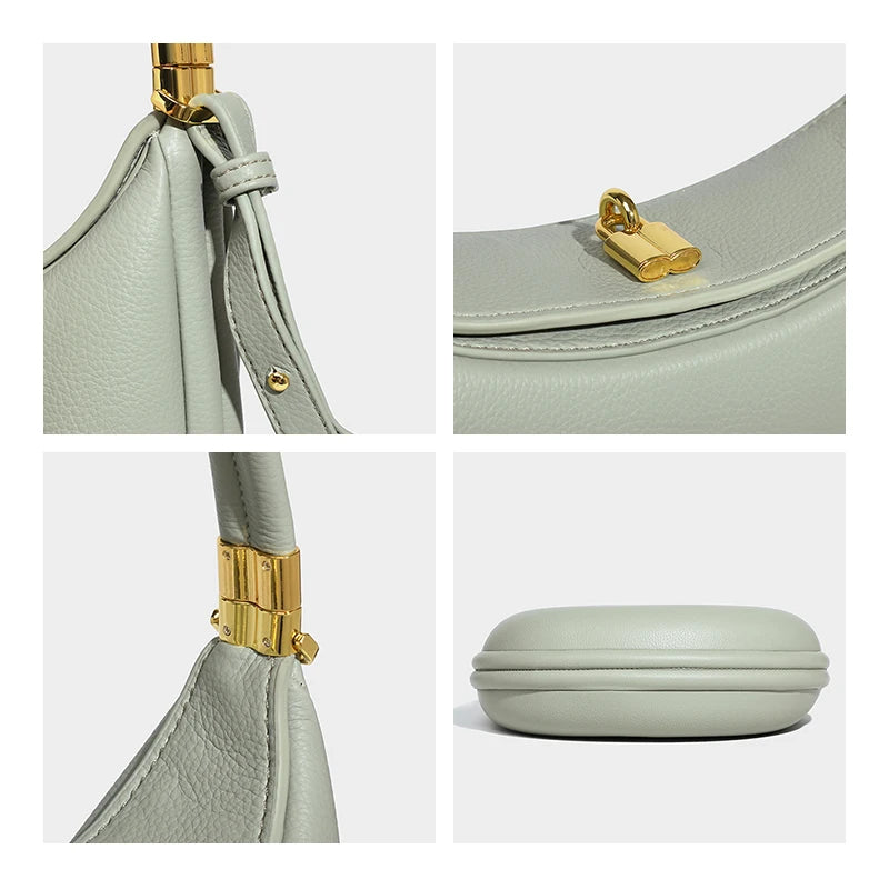 Unique Half-Moon Shoulder Bag