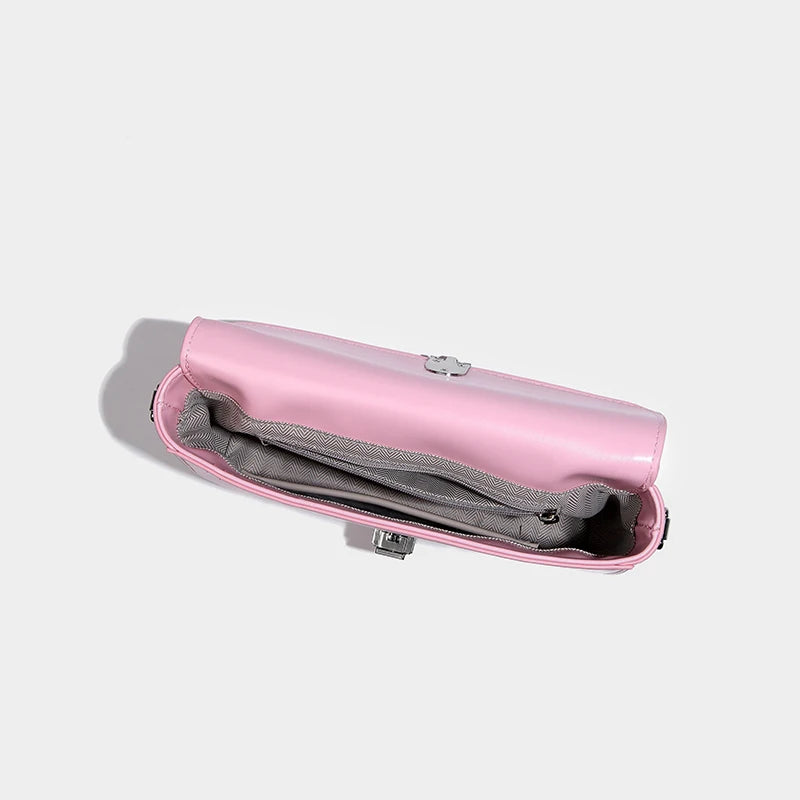 Denim Flap Underarm Bag