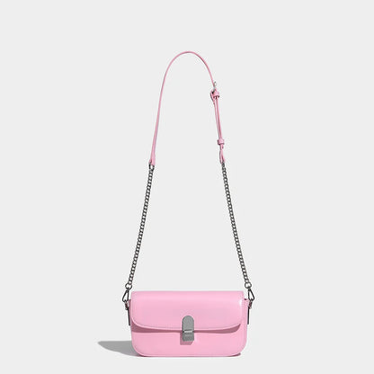 Denim Flap Underarm Bag