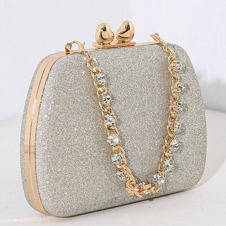 Sparkle Chain Square Bag