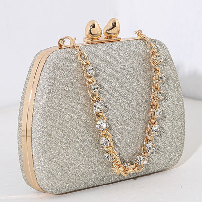Sparkle Chain Square Bag