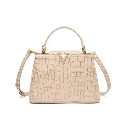 Crocodile Print Luxury Tote