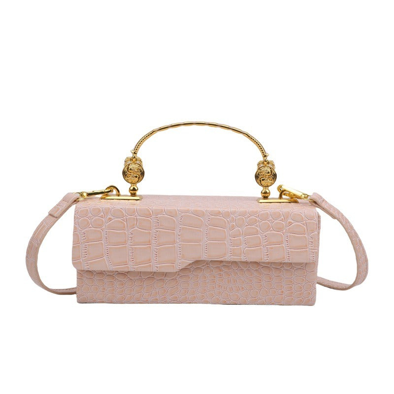 Lacquer Leather Mailman Bag