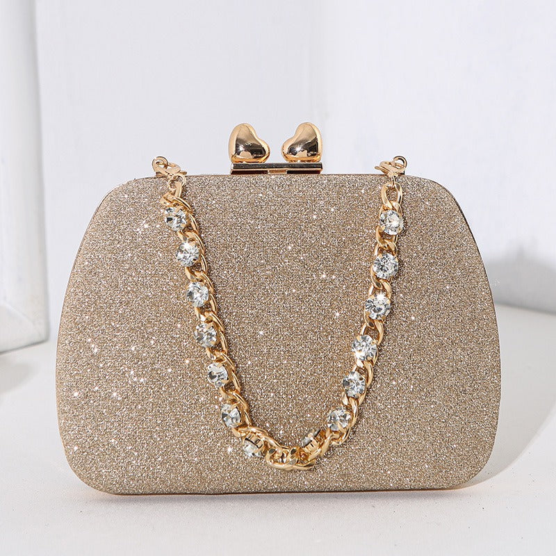 Sparkle Chain Square Bag