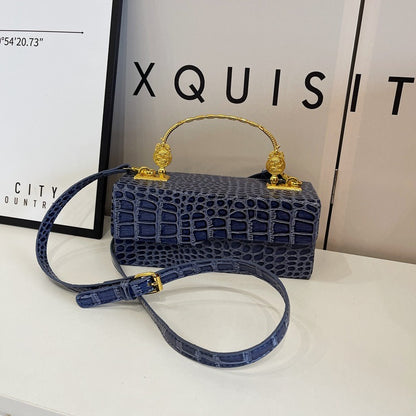 Lacquer Leather Mailman Bag