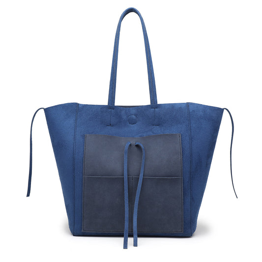 Contrast Trend Canvas Tote