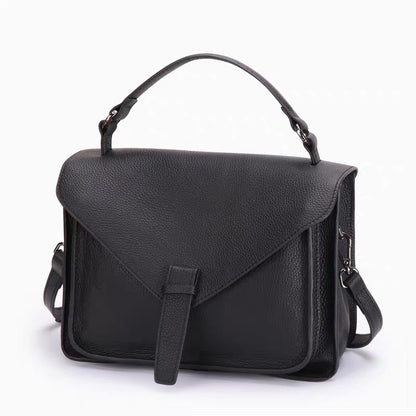 Retro Leather Messenger Bag