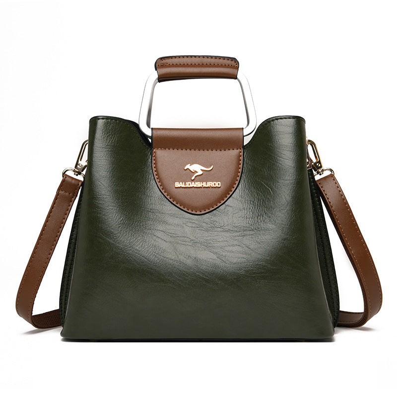 Kangaroo Leather Shoulder Bag