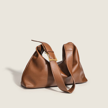 Vintage Wide‑Strap Retro Tote