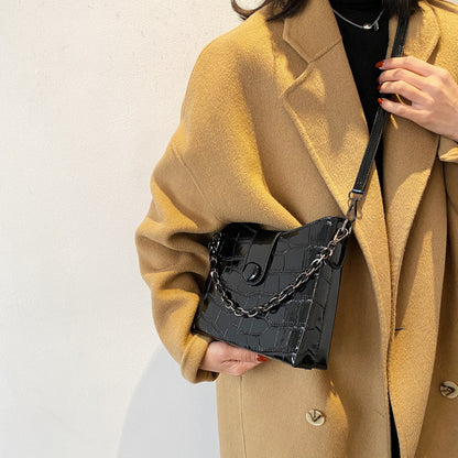 Casual PU Dumpling Bag