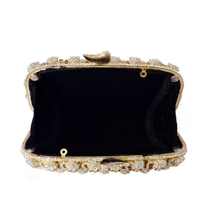 Diamond Studded Evening Clutch