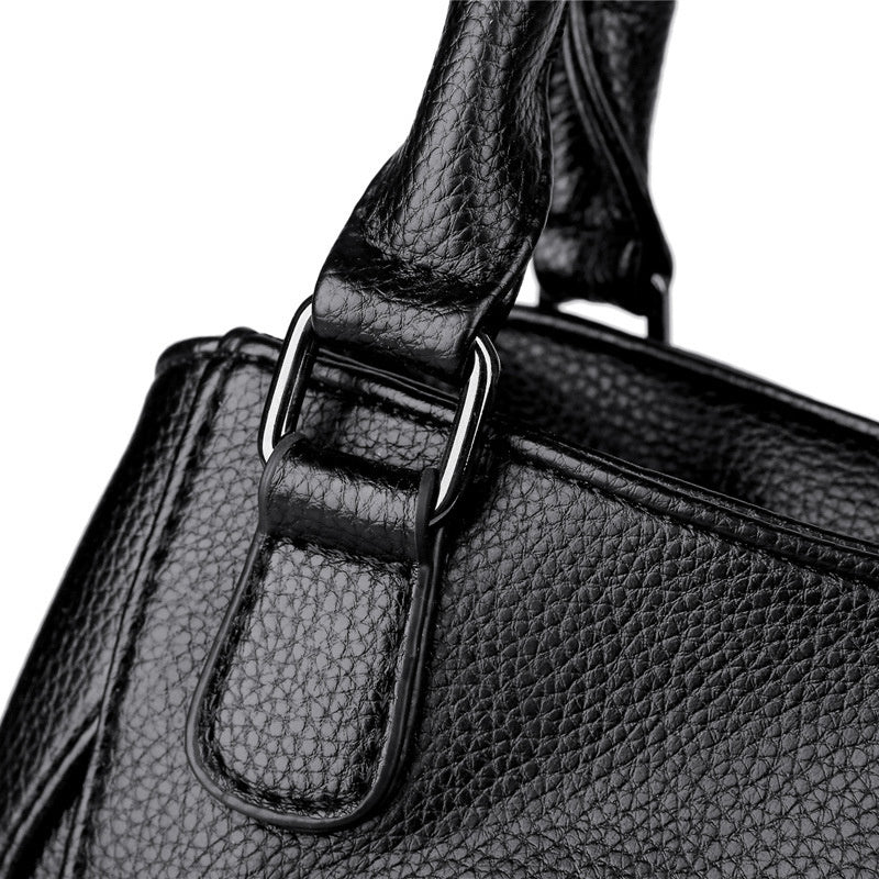 Soft Leather Casual Crossbody