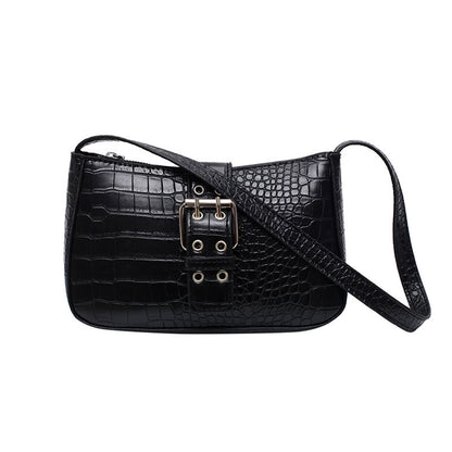 Textured Pattern Shoulder Bag