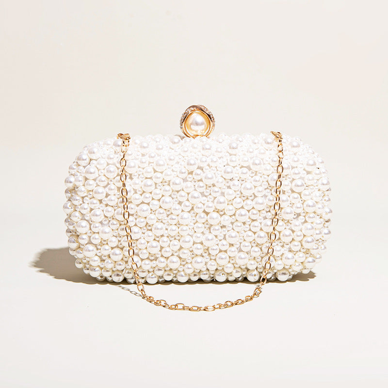 Elegant Pearl Dinner Clutch