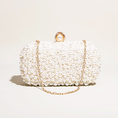 Elegant Pearl Dinner Clutch